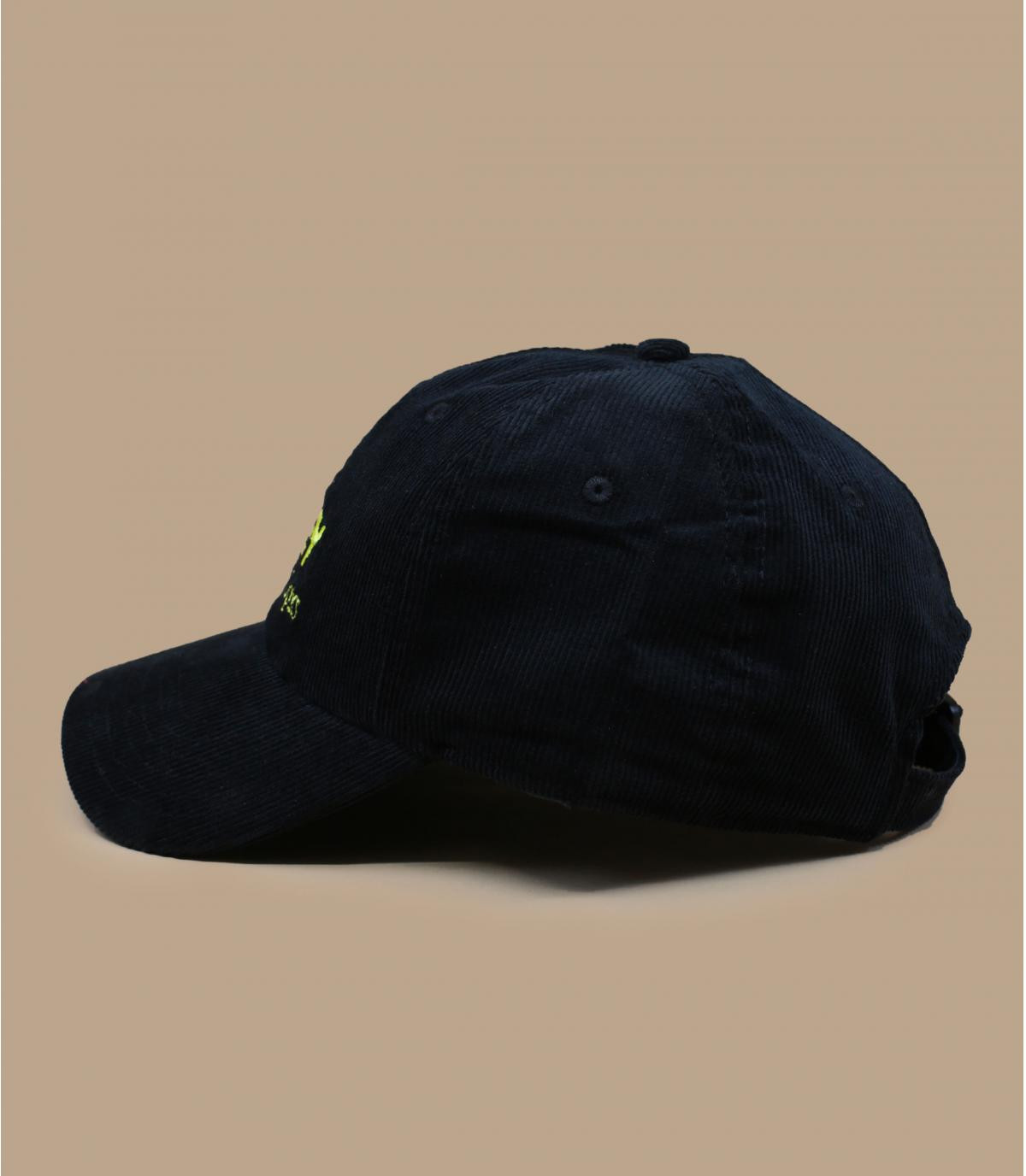 black Oakley cap corduroy